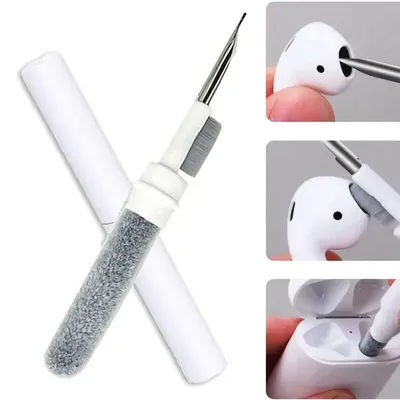 Kit de nettoyage pour Airpods Pro 1 2 3, stylo de nettoyage pour écouteurs, brosse, étui pour écouteurs Bluetooth, casque, clavier, outils de nettoyage de téléphone