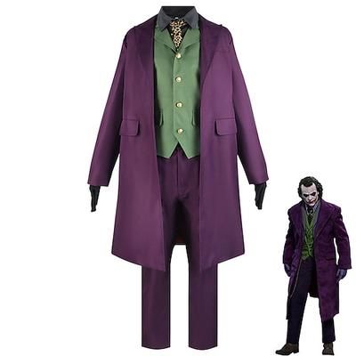 Cappotto Pantaloni Jolly Clown Cosplay Adulti Per uomo Carnevale Mascherata Festa / Sera Vestirsi
