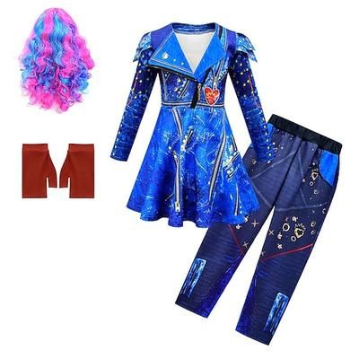 Evie Vestito Pantaloni Guanti Bambini Mascherata Settimana del libro Casual Sinfonia di storie