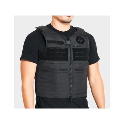 Ace Link Armor Level IIIA Standard Laser-Cut Patrol Bulletproof Vest Black 2XL PAT-3A-LC-XXL-BLACK
