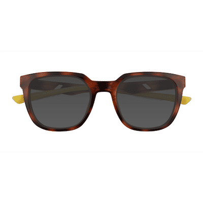 Unisex s square Brown Tortoise Plastic Prescription sunglasses - Eyebuydirect s Force