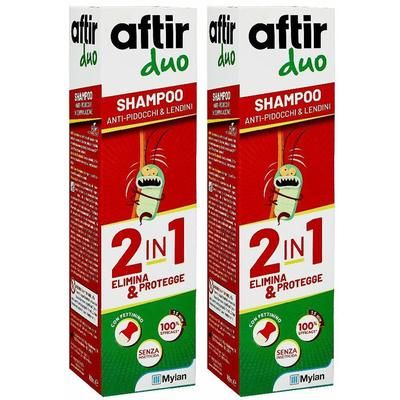 Aftir Duo Shampoo Anti-Pidocchi Set da 2 2x100 ml