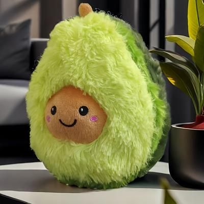 TEMU Fruit Pillow Cartoon Doll Birthday Gift For Girlfriend For Girlfriend Creative Avocado Doll Plush Toy Christmas Gift