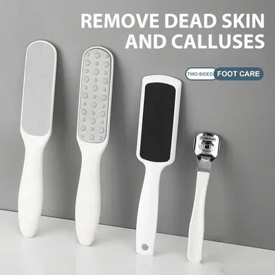 Pedicure Tools Set Foot Sharpener Exfoliator Callus Shaver Heel Grinder Rubs Grinding Stone For Hard Skin Remover Foot Care Tool
