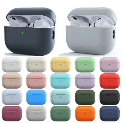 Étuis pour écouteurs en silicone ultra-minces, étuis de protection pour Airpods 1/2, étuis pour écouteurs Apple Airpods Pro 2 Airpods 3