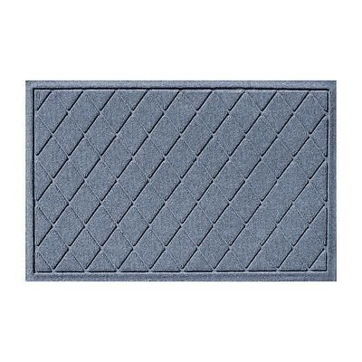 Water & Dirt Shield Argyle Door Mat - Dark Brown, 2' x 3' - Frontgate