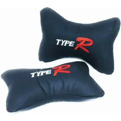 Kit di 2 Cojines Almohadas para reposslatezas Asiento del Coche 26x17x9cm