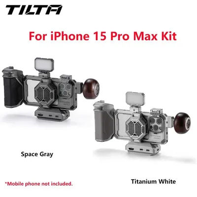 TILTA Khronos Cage iPhone 15 Pro Max Kit iPhone Cage Ecosystem For iPhone Quick Release Live Fill