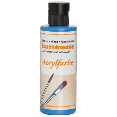 buttinette Peinture acrylique, différentes couleurs, 80 ml