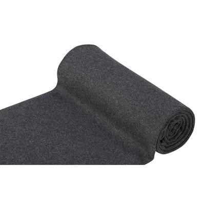 Tissu bord côte "confort", anthracite/mélangé