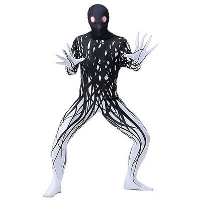 Tuta Intera Costume Cosplay Body Teschio scheletro Mostro Zalgo Cosplay Bambini Adulti Per uomo Ragazzi Carnevale Mascherata martedì grasso Feste Halloween Performance Vestirsi