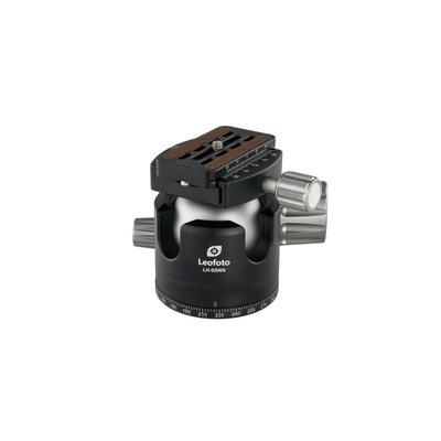 Leofoto LH-55NN No Neck Low Profile Ball Head & QR Plate Arca Black LH-55NN