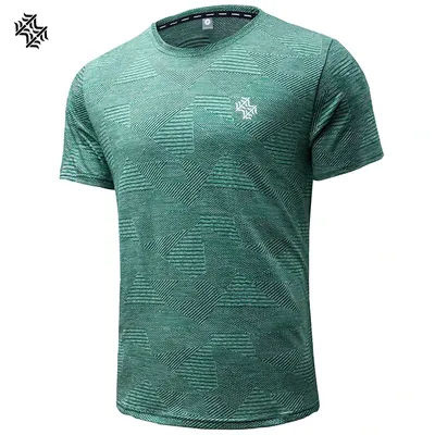 SBWL Fashion football style men's outdoor running fitness loose short sleeve T-shirt Breathable quick drying casual Gym Tops
