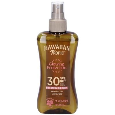 Hawaiian Tropic Glowing Protection Dry Olio Spray SPF30 per la pelle