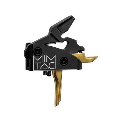 Mimtac Valkyrie Single Stage AR-15 Drop-in Trigger Gold/Black VLK-GLD-01