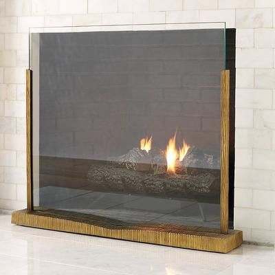 Foster Fireplace Screen - Frontgate