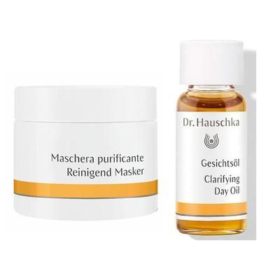 Dr. Hauschka Maschera Purificante 90g + Olio Riequilibrante per il Gio
