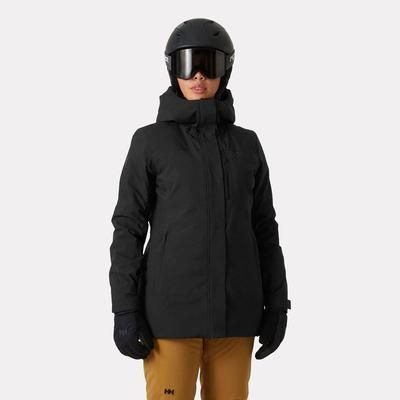 Helly Hansen Women's Snowplay Long Insulated Ski Jacket Black S