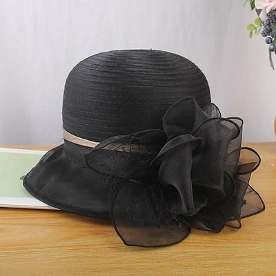 Bombetta Vintage Retro anni '50 Cappello da Chiesa Cappello Derby del Kentucky Signora Nobildonna Cappello per Donne Festa di San Valentino Derby Ascot Festival di Corse di Cavalli Cappello da Adulti