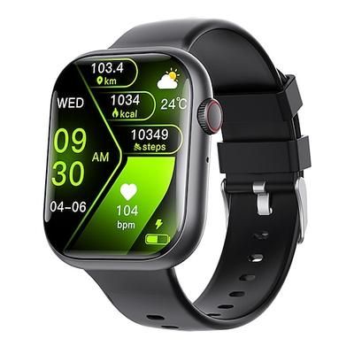 f58 smart watch uomo donna 2.1 pollici grande schermo orologio da polso bluetooth chiamata sport fitness salute monitoraggio smartwatch