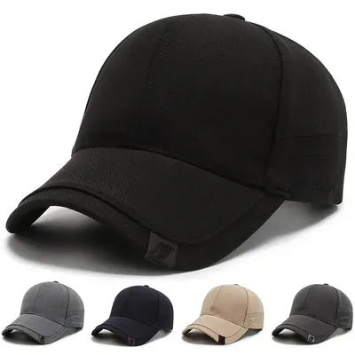 Chapeau hommes marée parasol casquette coréen hommes chapeau de soleil noir Ins Tide Simple décontracté et polyvalent casquette de Baseball