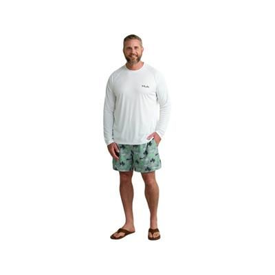 HUK Performance Fishing KC Pursuit Graphic Crew - Men's White Extra Large H1200631-100-XL