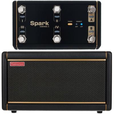 Positive Grid Spark 2 BK w/Footsw Bundle