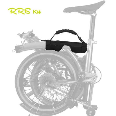 RRSKIT Folding Bicycle Carrier Handle Hand Grip For Brompton Cycling Bike Frame Carry Shoulder Strap Bicycle Accessories