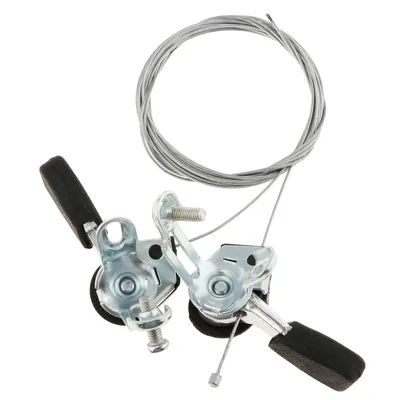 1 Pair 3x6/7 Speed MTB Bike Aluminium Alloy Thumb Gear Shifter Speed Top Mount Shifters Trigger For Muti-Types Mountain Bikes