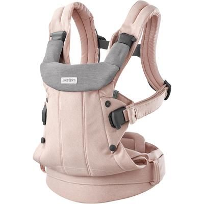 BabyBjrn Baby Carrier Harmony Woven Melange, Light Pink
