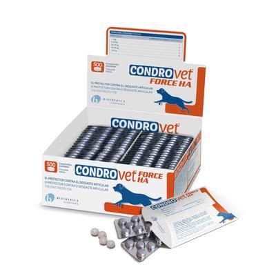 Condrovet Force HA Complemento alimentare cane - 500 compresse