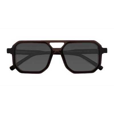 Male s aviator Black Purple Acetate Prescription sunglasses - Eyebuydirect s Outlaw
