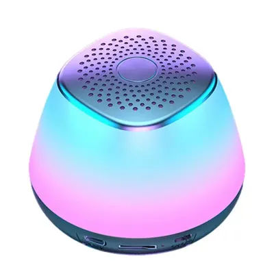 Wireless Speaker Portable 1000mAh Rechargeable LED RGB Light 10-meter Sound Box Wireless Speakers