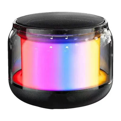 Outdoor Wireless Speaker Round Speaker With Lights Outdoor Portable Wireless Speaker With Colorful