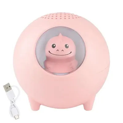 Portable Speaker Animal Subwoofer Household Audio Driver Speaker Device With Gradient Night Light