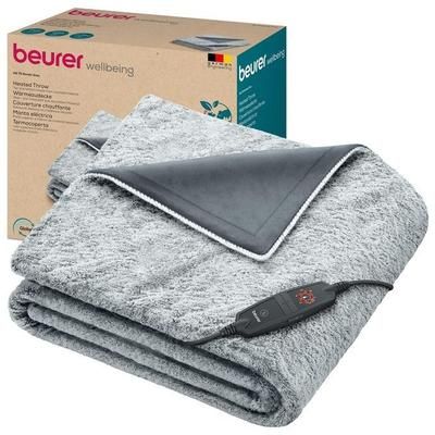 Beurer Termocoperta HD 75 Nordic Grey Green Planet coperta termica tra