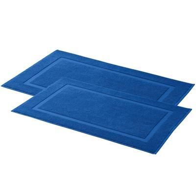 BH Studio Bath Mat, Set of 2 by BH Studio in Cobalt