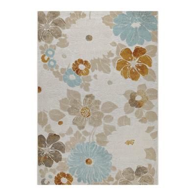 Tappeto floreale vintage per interni ed esterni 160x230
