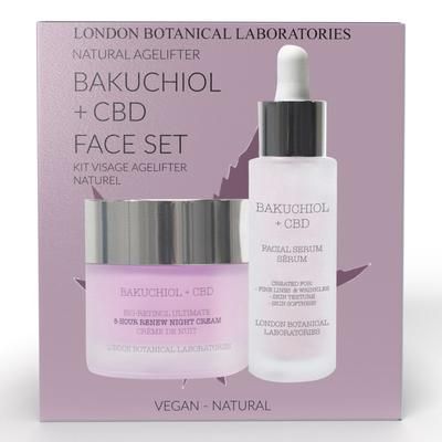 LBL CBD + Anti-Aging set viso bakuchiol (siero idratante) 80 ml
