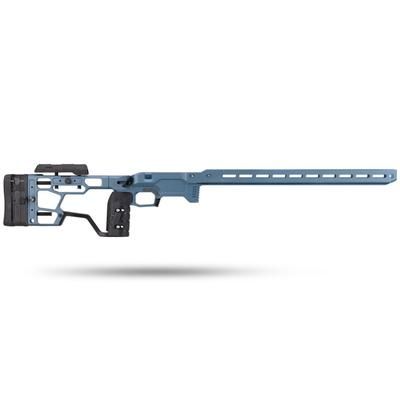 MDT Remington 700 ACC Elite Chassis System Long Action Right Hand Titanium Blue 106828-TBL