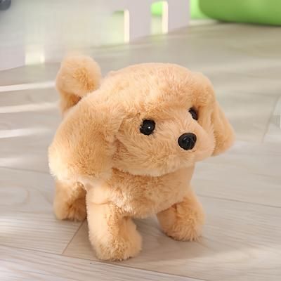 TEMU Electric Dog Toys, Will Jump And Run Cute Dog, Barking, Creative Toys, Children's Simulation Electric Walk Cute Dog, Interesting Interactive Toys, Easter Christmas.