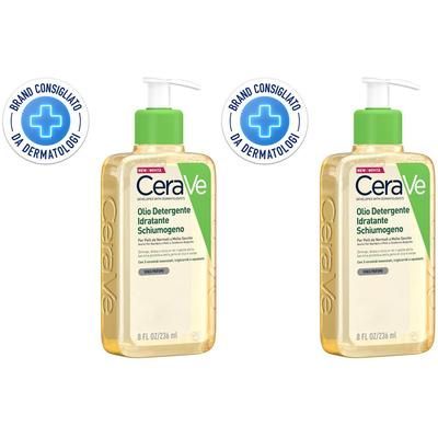 CeraVe Olio detergente idratante Deterge, idrata e lenisce. Con 3 cera