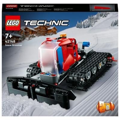 LEGO Technic 42148 Gatto delle Nevi, Set 2 in 1 con Motoslitta e Spazz