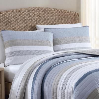 Galewood Beige King Quilt-Sham Set