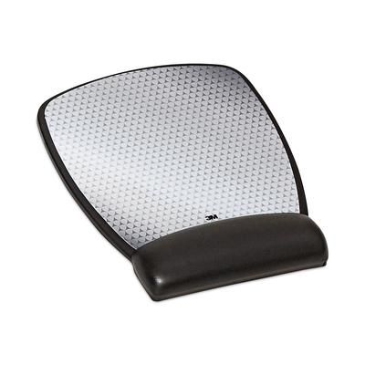 3M MW309LE Antimicrobial Gel Compact Mouse Pad with Wrist Rest, 8.6 x 6.75, Black MMMMW309LE