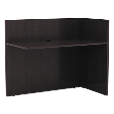 Alera VA324424ES Valencia Reversible Reception Return, 44 1/8w x 23 5/8d x 41 1/2h, Espresso ALEVA324424ES