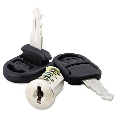 Alera VA50-1111 Core Removable Lock and Key Set, Silver, Two Keys/Set - 1 Set ALEVA501111