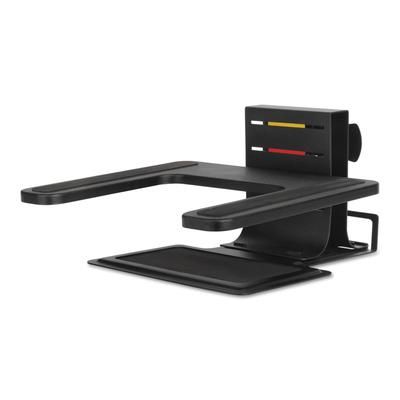 Acco K60726WW Adjustable Laptop Stand, 10" x 12 1/2" x 3" - 7"h, Black 43062V