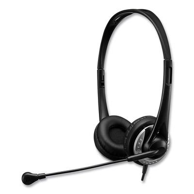 Adesso XTREAMP2 Xtream P2 USB Wired Multimedia Headset with Microphone, Binaural Over the Head, Black ADEXTREAMP2