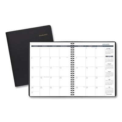 At-A-Glance 70-120-05 Monthly Planner, 8.75 x 7, Black Cover, 12-Month (Jan to Dec): 2024 AAG7012005